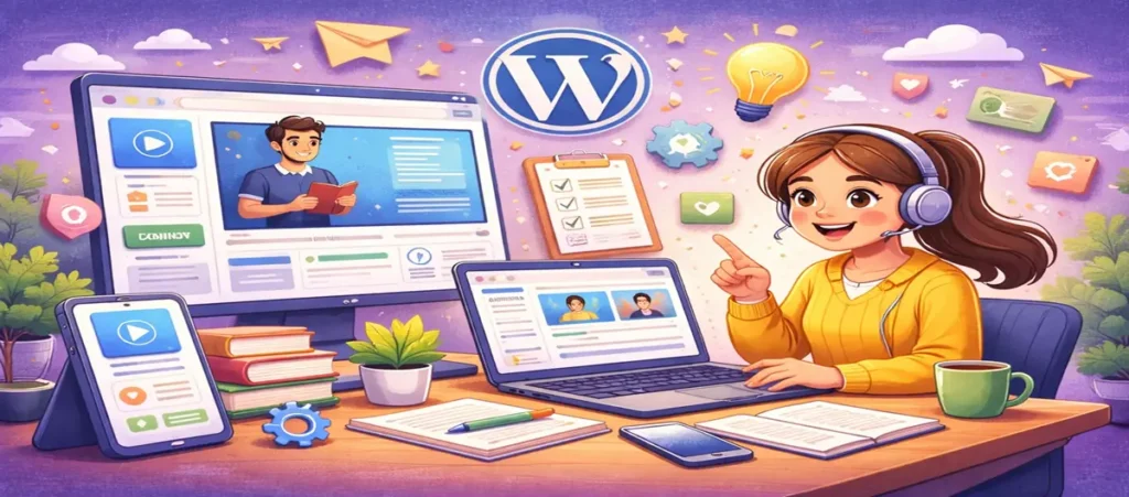 How to Create eLearning Courses Quickly and Effortlessly using WordPress in 2026