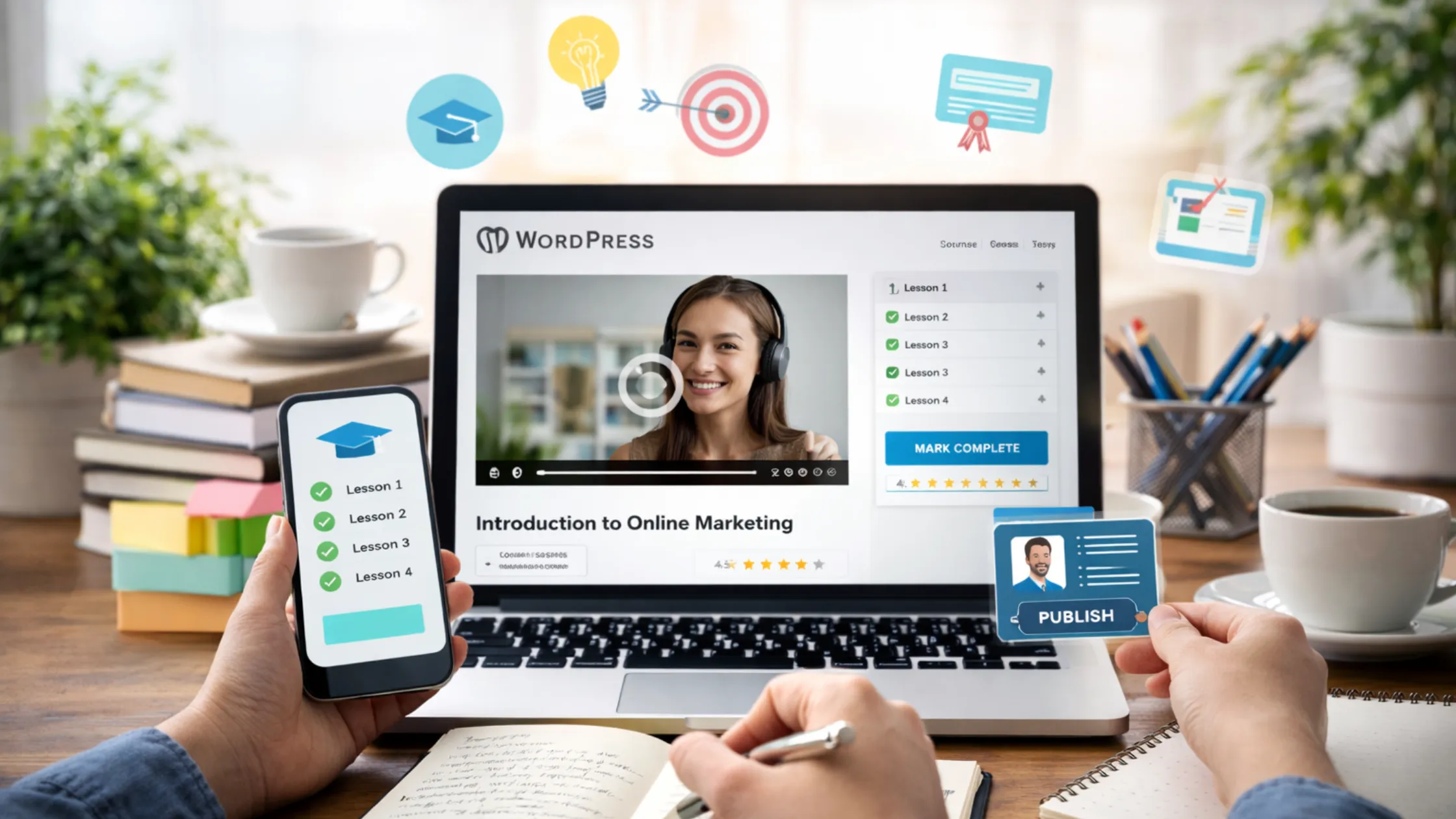How to Create eLearning Courses Quickly and Effortlessly using WordPress in 2026