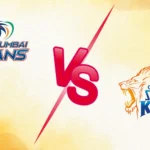 MI vs CSK: Mumbai Indians vs Chennai Super Kings IPL 2026 Match 33 promo featuring team logos and VS text.