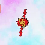 PBKS vs RR: Punjab Kings (PBKS) and Rajasthan Royals (RR) team logos with a "VS" graphic on a pastel watercolor background for IPL 2026 Match 40.