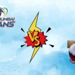 MI vs LSG IPL 2026: Match 47 Preview, Pitch Report, Tactical Analysis & Dream11 MI vs LSG: Mumbai Indians and Lucknow Super Giants cricket team logos on a soft blue watercolor background with a stylized yellow and red 'VS' graphic in the center.