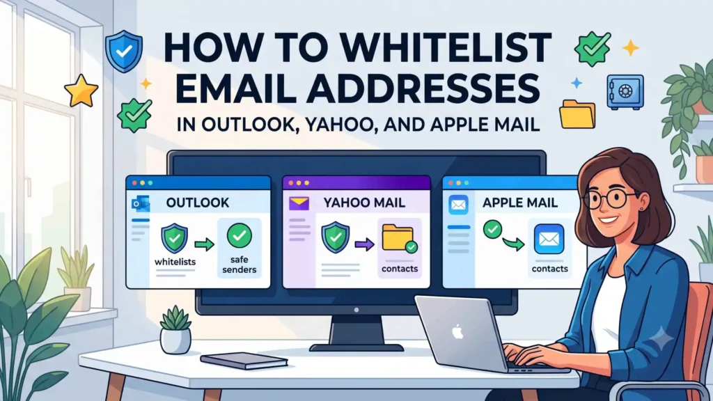 How to Whitelist an Email in Outlook, Yahoo & Apple Mail